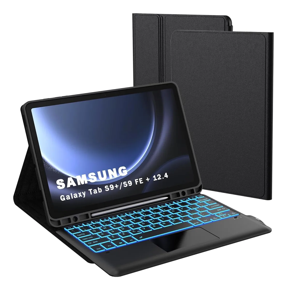 Bluetooth Keyboard Case with Touchpad